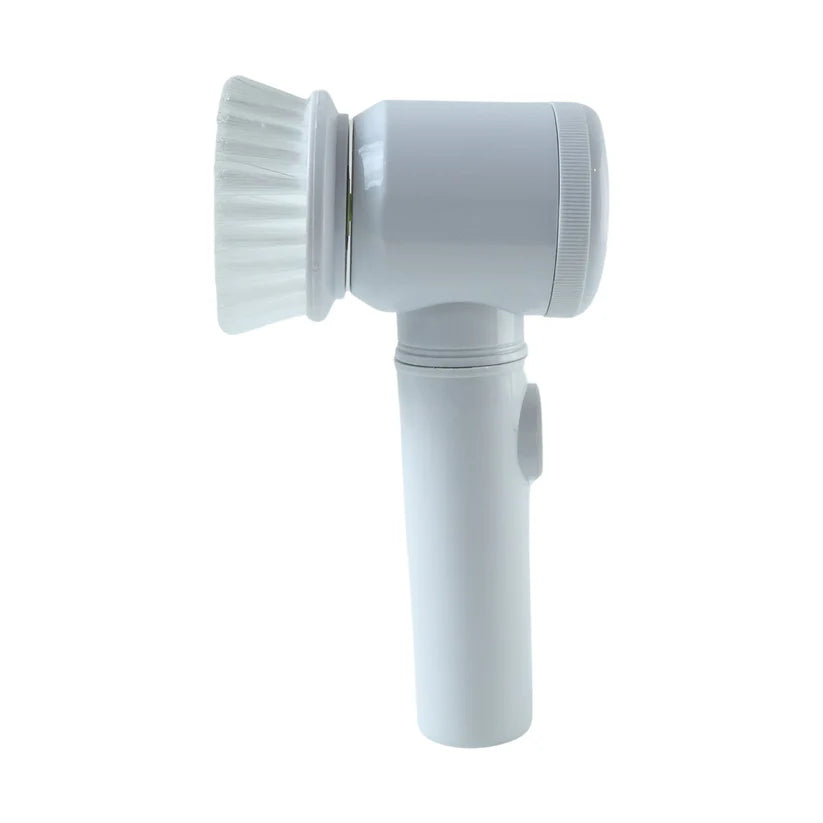 5 in 1 electric cleaning spin brush with multiple replaceable heads