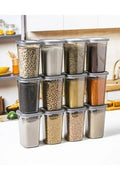 Airtight Kitchen Storage Containers (Set 6) 1200 ML