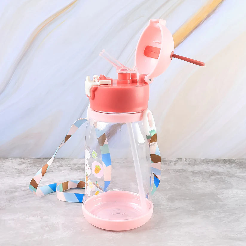 kids Cute  Cartoon Summer Water Bottle Approx. 450ML (1 Pc)